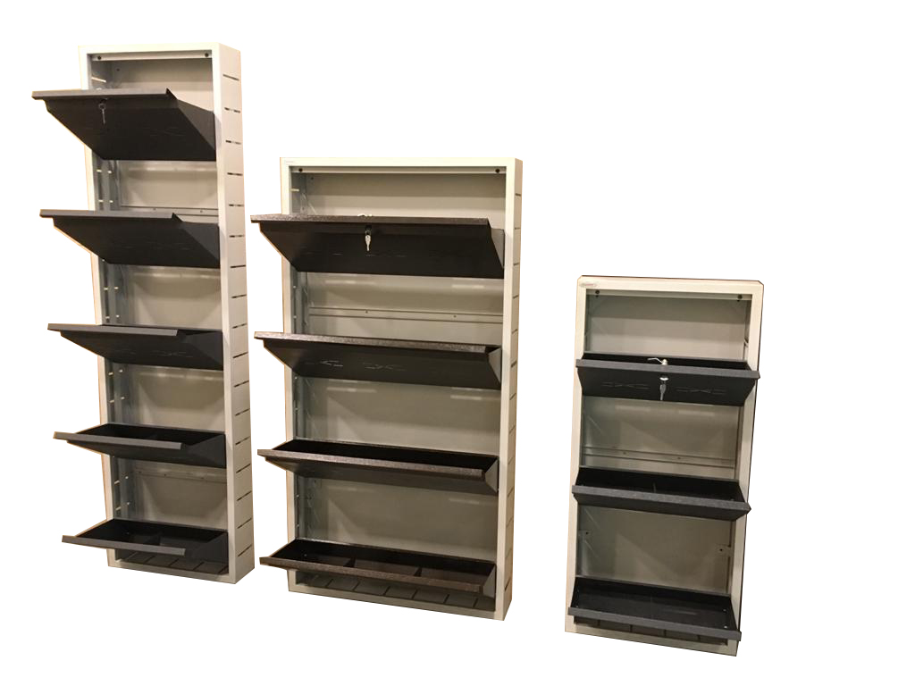 3 Door Shoe Rack